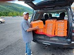 Pizza to homeless